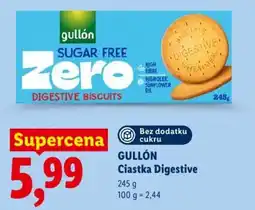 Lidl Ciastka Digestive Gullón oferta