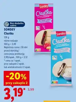 Lidl Sondey Ciastka oferta