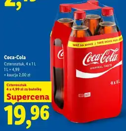 Lidl Coca-Cola oferta