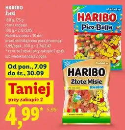 Lidl Haribo Żelki oferta