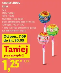 Lidl Lizak CHUPA CHUPS oferta