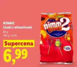 Lidl Nimm2 lizaki z witaminami oferta