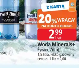 E.Leclerc Woda Minerals+ Żywiciel-Zdrój oferta