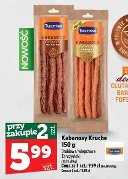 Topaz Kabanosy Kruche Tarczyński oferta