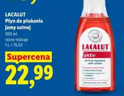 Lidl Płyn do płukania jamy ustnej LACALUT aktiv oferta