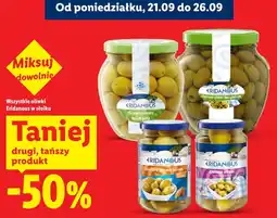 Lidl Wszystkie oliwki Eridanous w słoiku oferta