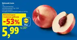 Lidl Nektarynki, luzem oferta