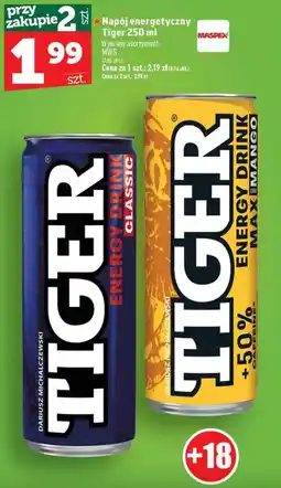 Topaz Napój energetyczny Tiger oferta