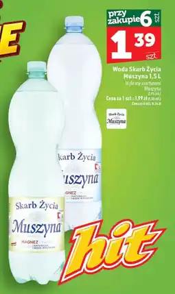 Topaz Woda Skarb Życia Muszyna oferta