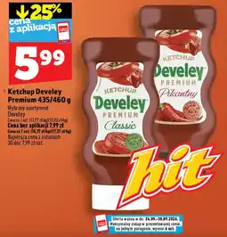 Topaz Ketchup Develey Premium Classic oferta
