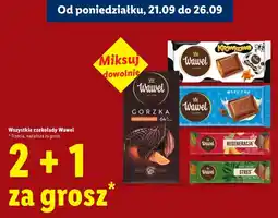 Lidl Czekolady Wawel oferta