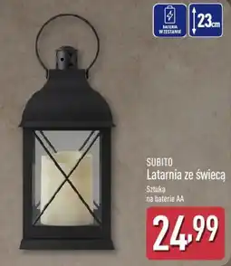 ALDI Latarnia ze świecą oferta