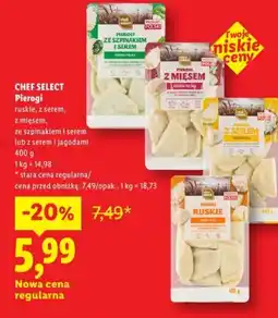 Lidl Chef Select Pierogi oferta