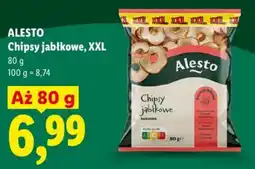 Lidl Alesto Chipsy jabłkowe, XXL oferta