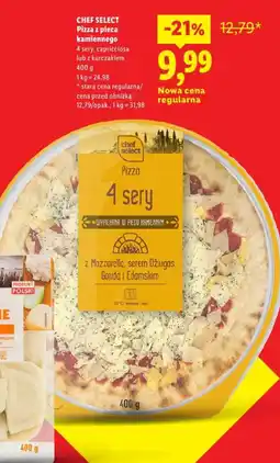 Lidl Chef select pizza z pieca kamiennego oferta