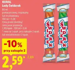 Lidl Lody Świderek oferta