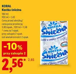 Lidl Kostka Śnieżna oferta