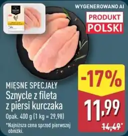 ALDI Miejsne Specjały Szynce z fileta z piersi kurczaka oferta