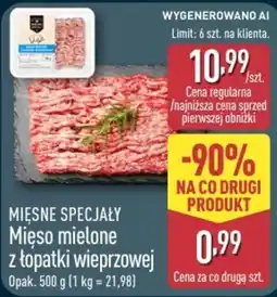 ALDI Mięso mielone z łopatki wieprzowej oferta