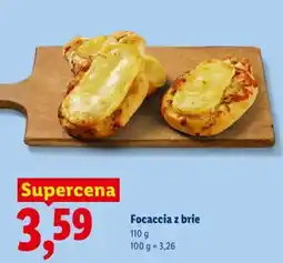 Lidl Focaccia z brie oferta