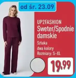 ALDI UP2FASHION Sweter/Spodnie damskie oferta