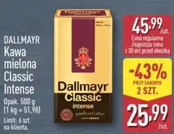ALDI Kawa mielona Dallmayr Classic Intense oferta