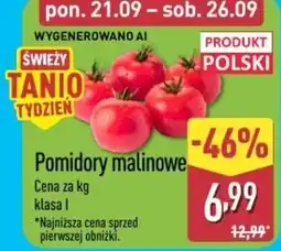 ALDI Pomidory malinowe oferta