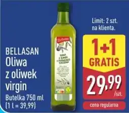 ALDI Oliwa z oliwek virgin Bellasan oferta