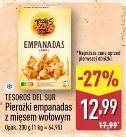 ALDI Pierożki empanadas z mięsem wołowym oferta