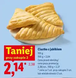 Lidl Ciastko z jabłkiem oferta