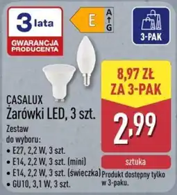 ALDI Żarówki LED oferta