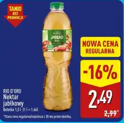 ALDI Rio D'Oro Nektar jabłkowy oferta