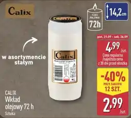 ALDI Calix Wkład olejowy 72 h oferta