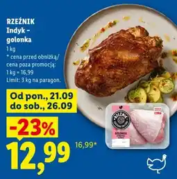 Lidl Indyk - golonka oferta