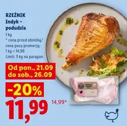 Lidl Rzeźnik Indyk - podudzia oferta