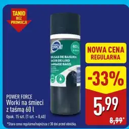 ALDI Worki na śmieci z taśmą oferta