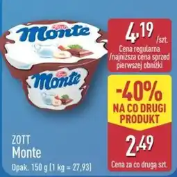 ALDI ZOTT Monte oferta