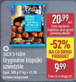 ALDI Jack's Farm Oryginalne klopsiki szwedzkie oferta