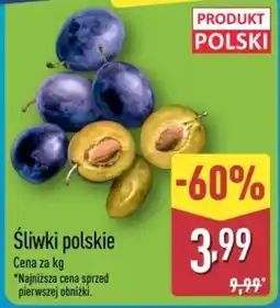 ALDI Śliwki polskie oferta