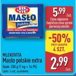 ALDI Mlekovita Masło polskie extra oferta