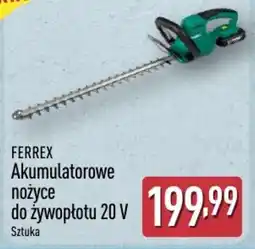ALDI Akumulatorowe nożyce do żywopłotu 20 V oferta