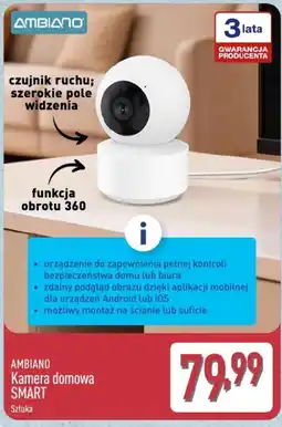 ALDI Ambiano Kamera domowa SMART oferta