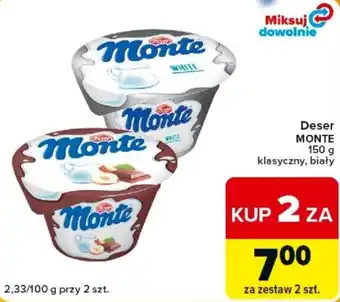 Deser Monte klasyczny, biały