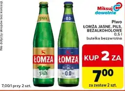 Carrefour Express Piwo Łomża Jasne, Pils, Bezalkoholowe oferta