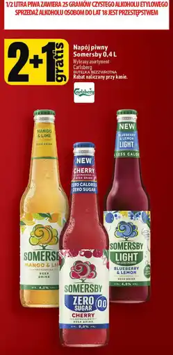Topaz Napój piwny Somersby 0,4 L oferta