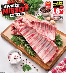 Topaz Żeberka wieprzowe paski oferta