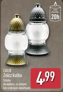 ALDI CALIX Znicz kulka oferta