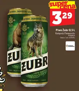 Topaz Piwo Żubr oferta