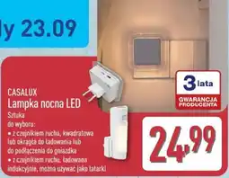 ALDI Casalux lampka nocna led oferta