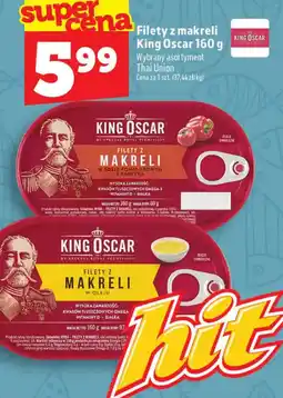 Topaz Filety z Makreli King Oscar oferta